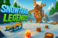 Snowtrail Legends: Winter Sled Challenge