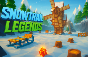 Snowtrail Legends: Winter Sled Challenge