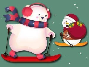 Festive Snowboard Rush