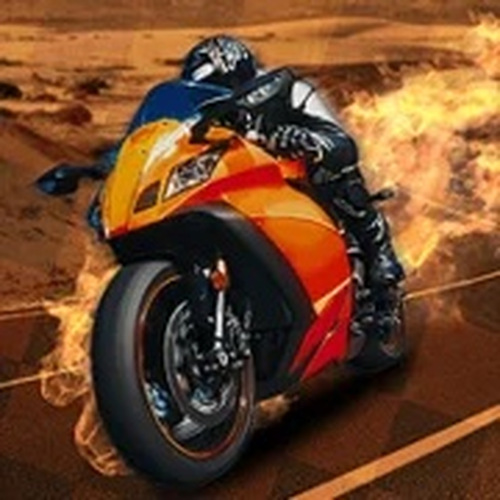 Turbo Circuit Motorcycle Dash