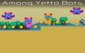 Among Yetto Bots Sci-Fi Platformer Online Game