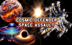 Cosmic Defender Space Assault - Arcade Precision Fighter Online Game