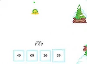 Snowbowl Math Quiz Online Game