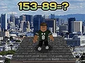Parkour Roblox Mathematics Puzzle Game