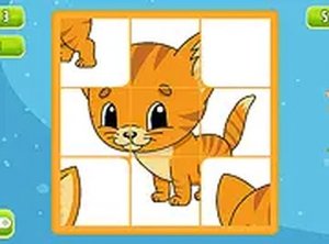 Animal Puzzles Online Game
