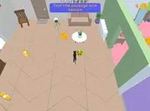 Whiskers at Home: A Gentle Exploration Game