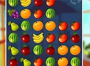 Sweet Fruit Candy Matching Puzzle Game