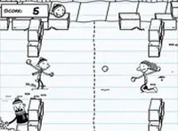 Wimpy Kid Snowball Fight Arcade