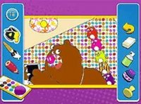 Grizzy & the Lemmings Splash Art Online Coloring Game