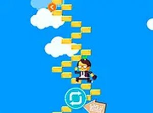 1000 Start Ups Stair Climbing Arcade Game