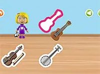 World of Alice: Shapes of Musical Instruments - Kids Learning Game Online