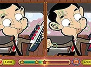 Mr Bean Differences Puzzle Game Online