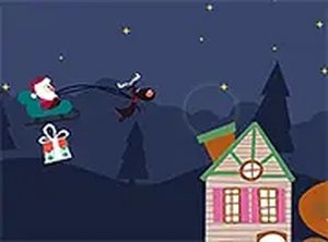 Santa's Chimney Rush Online Arcade Game