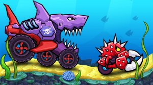 Car Eats Car: Underwater Adventure Online Game